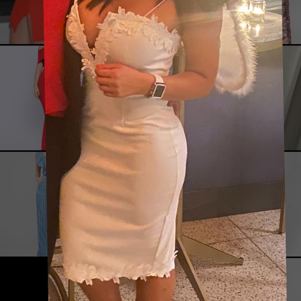 White dress
